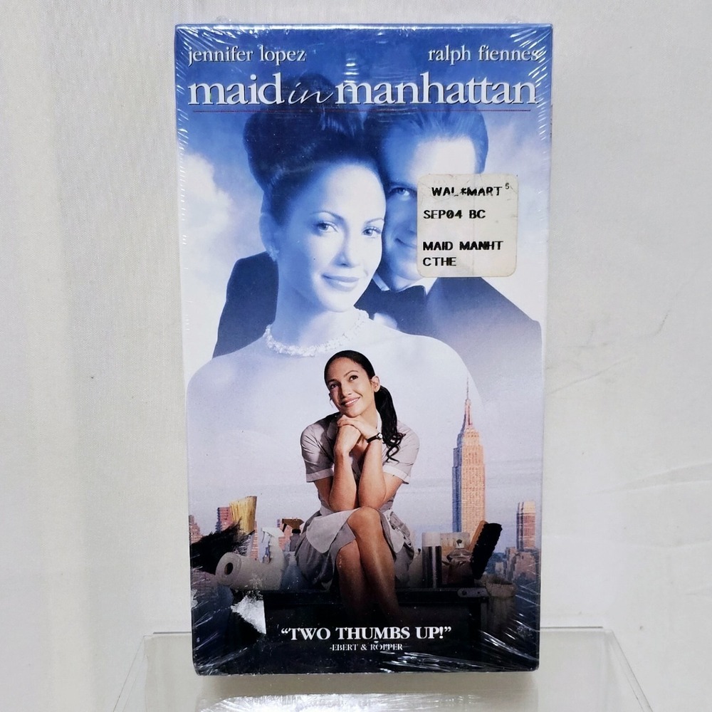 Maid In Manhattan (VHS) (New Factory Sealed) Jennifer Lopez 2003